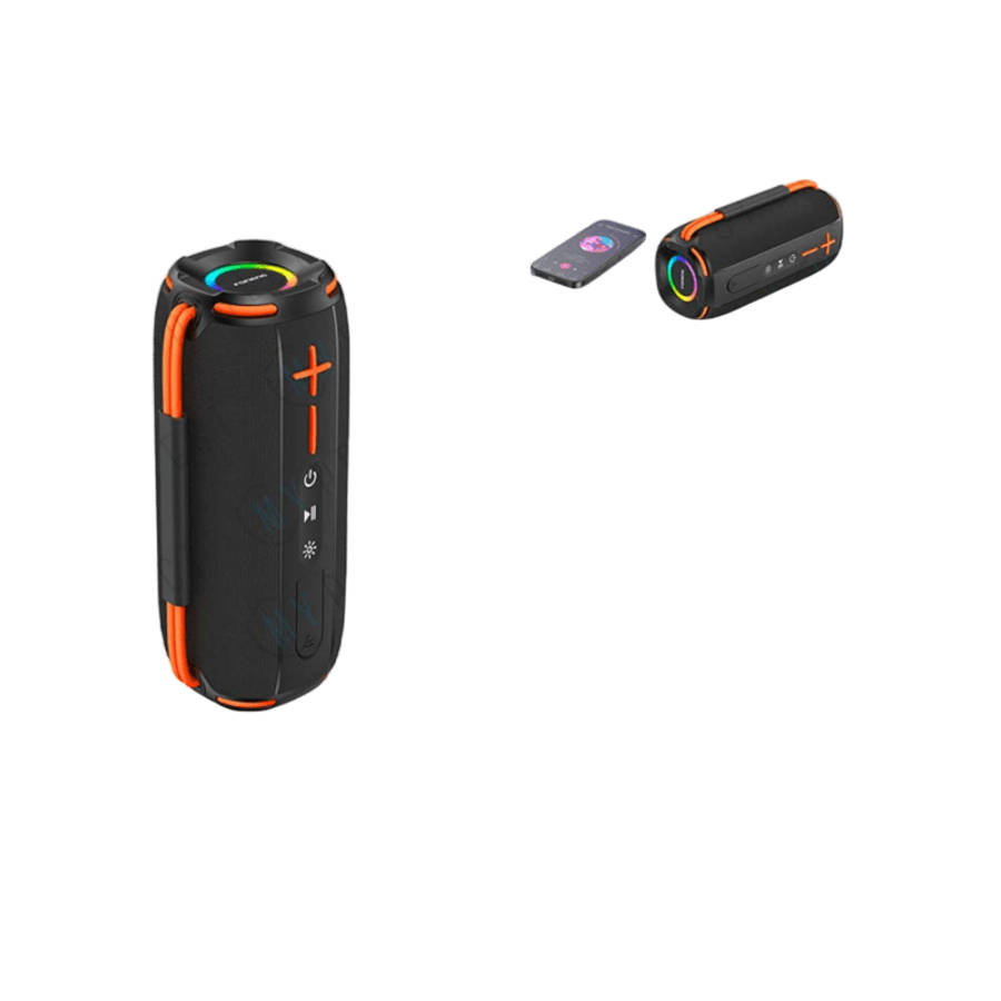 Foneng M7 Speaker, 10W Portable Bluetooth Speaker with LED Light