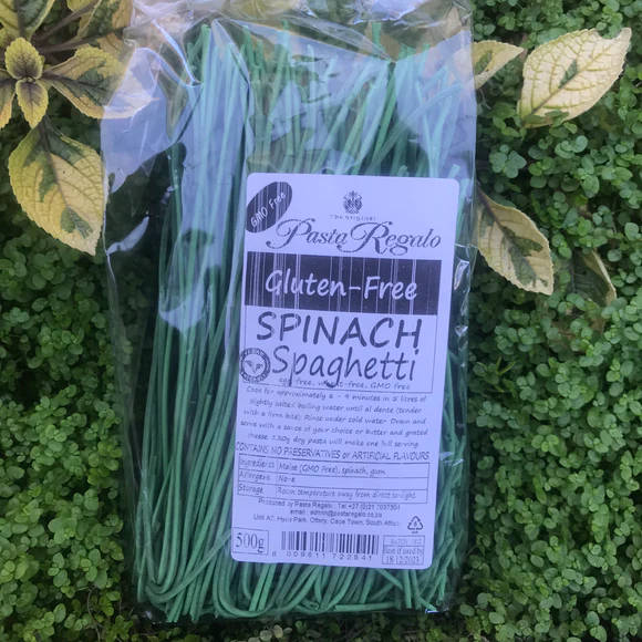 Spinach Spaghetti (Gluten Free) (500g)
