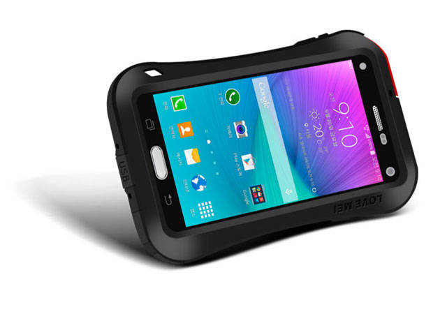 LOVE MEI Samsung Galaxy Note 4 Powerful Small Waist Upgrade Version Case