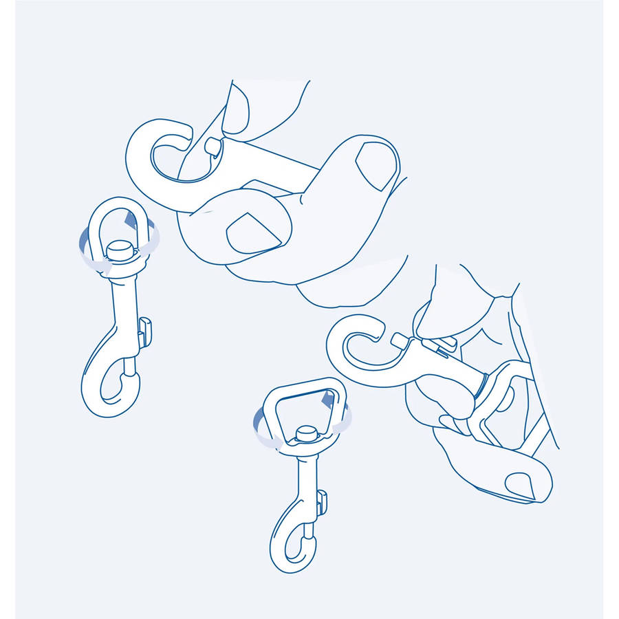 Swivel Bolt Snap 3/4"