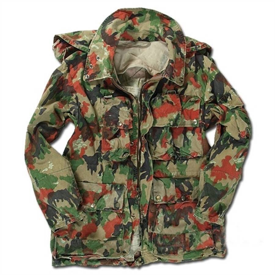 Swiss Alpenflage Parka and Bag