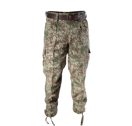 Stevenson Hamilton Camo Combat Trousers complete with Gaitors