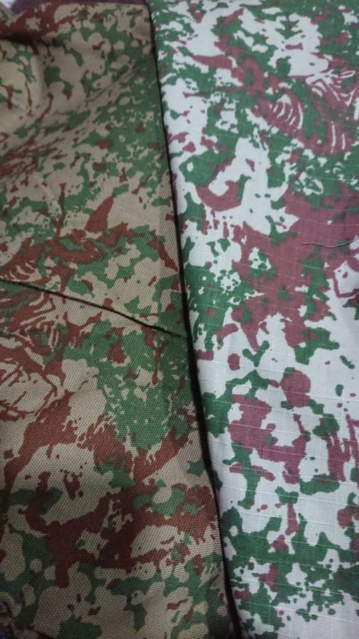 Stevenson Hamilton Rip-stop Short Sleeve Camo Shirt