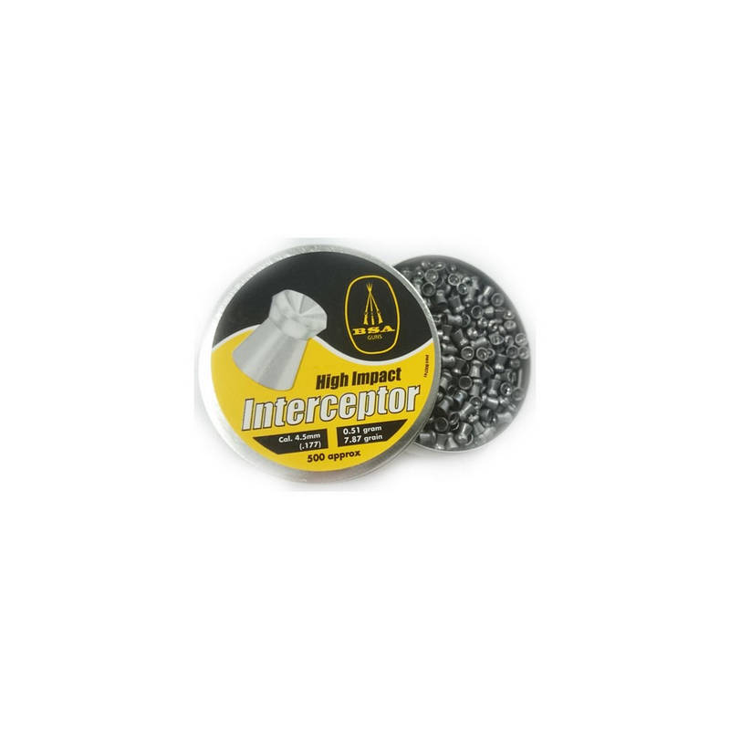 BSA Interceptor Hollow Point (4.5) /500