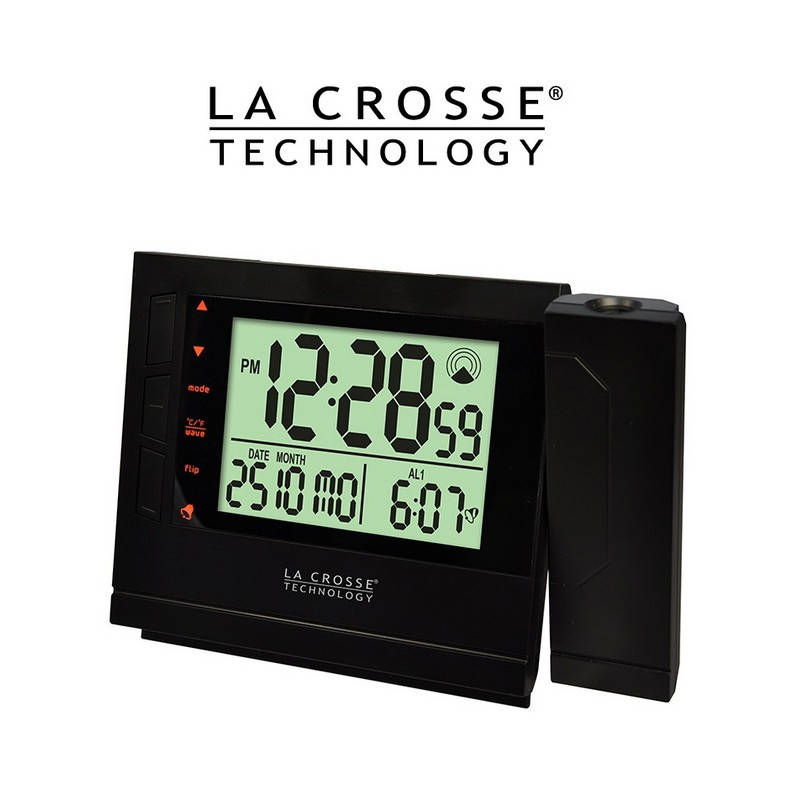 La Crosse Projection Clock with Indoor Temperature - WT519