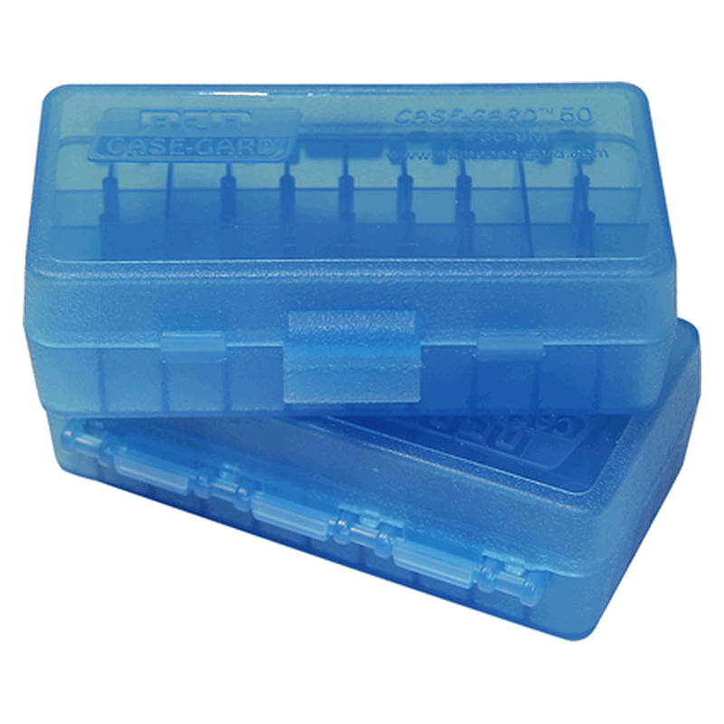 MTM Ammo Box 50 Rd 9mmp / 380 Acp Blue