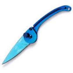 LK5258C Tekut Mini Pecker 7CR17MOV Blue Titanium Nitride Coat