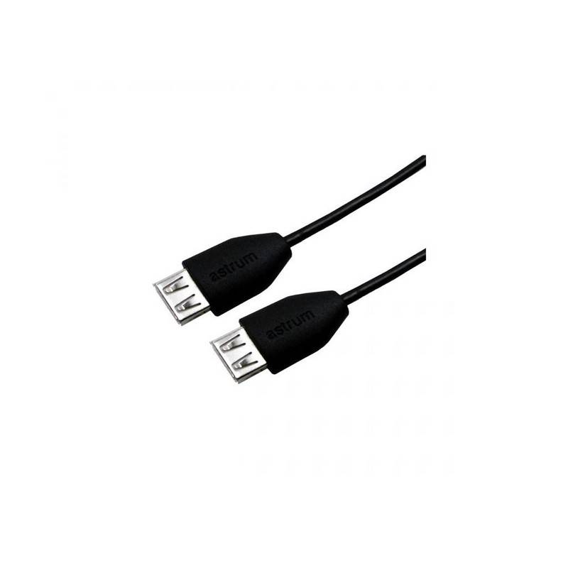ASTRUM USB2.0 CABLE 1.5M TYPE F-F EXTENSION BLACK