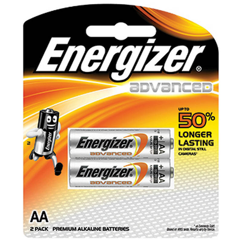 Energizer Energizer Advanced  Aa - 2 Pack (Moq12) X91rp2