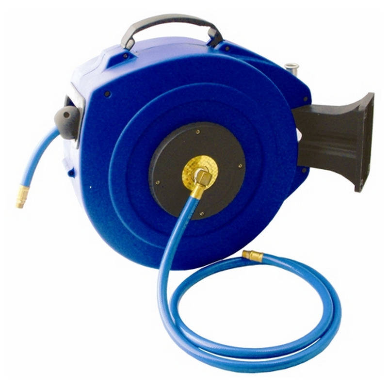 Tork Craft Air Hose Reel 15m X 9.5mm(3/8) Pu Hose  P/P Casing Wall Mounted