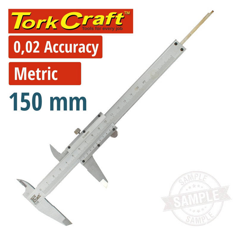 Tork Craft Vernier 150mm Carbon Steel