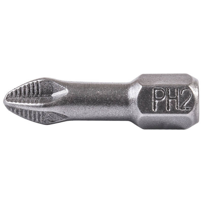 Tork Craft Phil.2 X 25mm Insert Bit Bulk