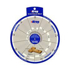 Kreg Screw Selector Wheel