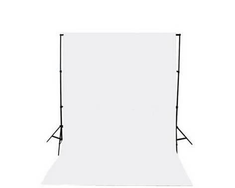 Romen Non-Woven Chromakey 3x6m Backdrop. White.