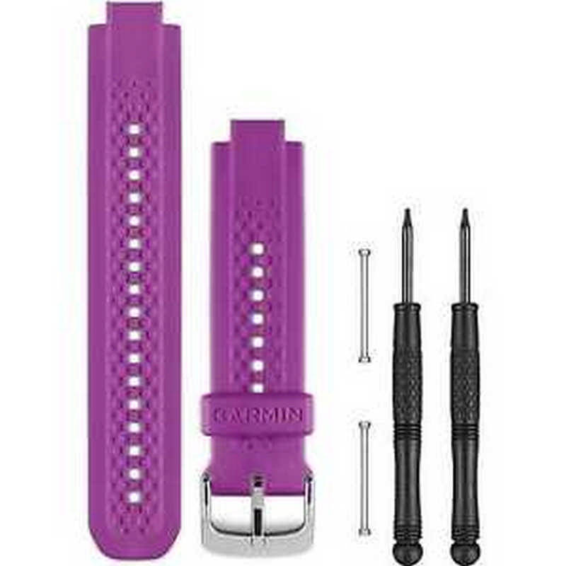 Garmin Replacement band Black/Purple - Small
