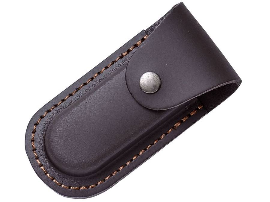 Joker Leather Sheath For Pocket Knife - Medium