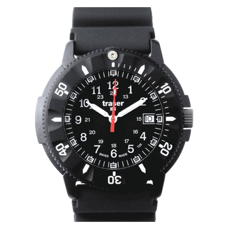 Traser P6508 Code Blue Rubber Watch