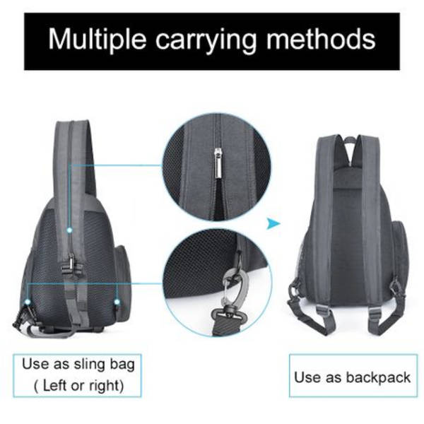 CADeN D17-1 Camera Backpack/Messenger Bag