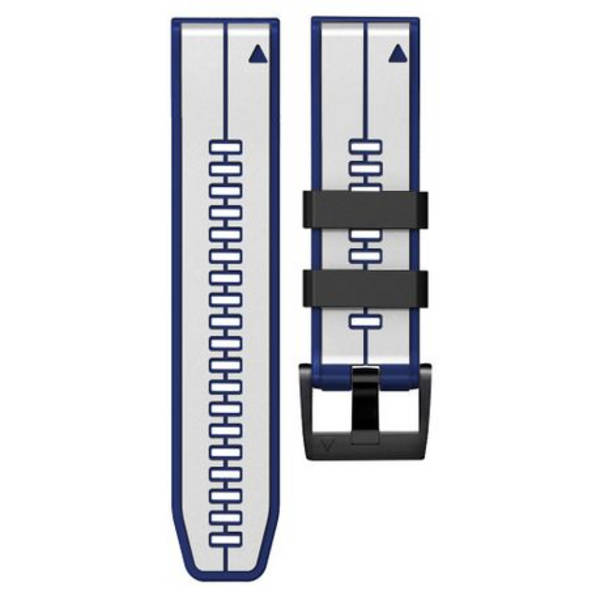 LOBO 26mm Dual-Tone Silicone Watch Strap for Garmin