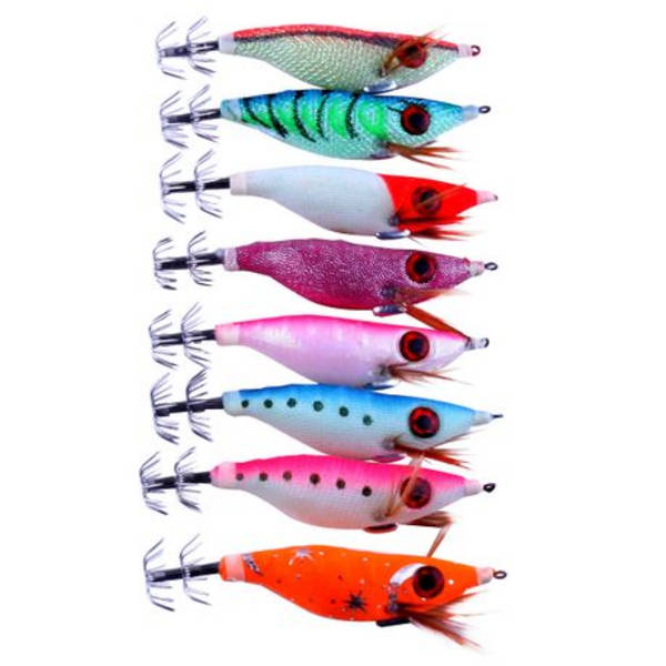 HENGJIA 8pc Noctilucent Plastic Hard Bait Lures (10cm) Various Colours