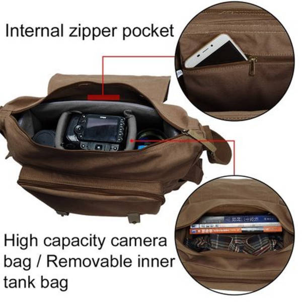 CADeN / Cwatcun F1 Canvas Camera Bag