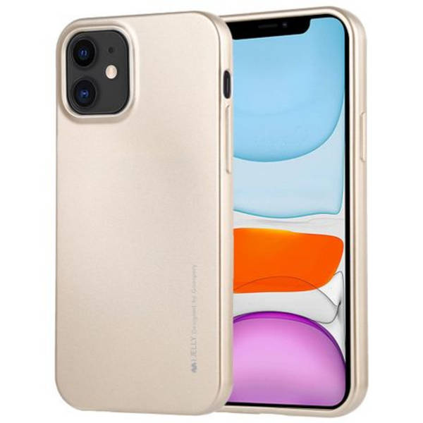 Goospery i-Jelly Cover for iPhone 12 (6.1") - Metallic Finish