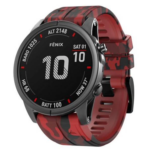 LOBO 22mm Silicone Watch Strap for Garmin
