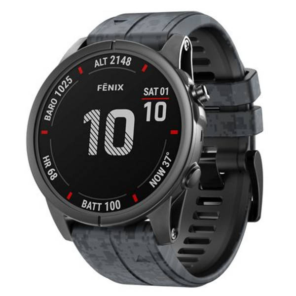 LOBO 26mm Silicone Watch Strap for Garmin