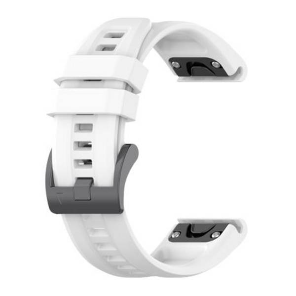 LOBO 20mm QuickChange Silicone Strap for Garmin Fenix 5S/6S/7S &amp; More.