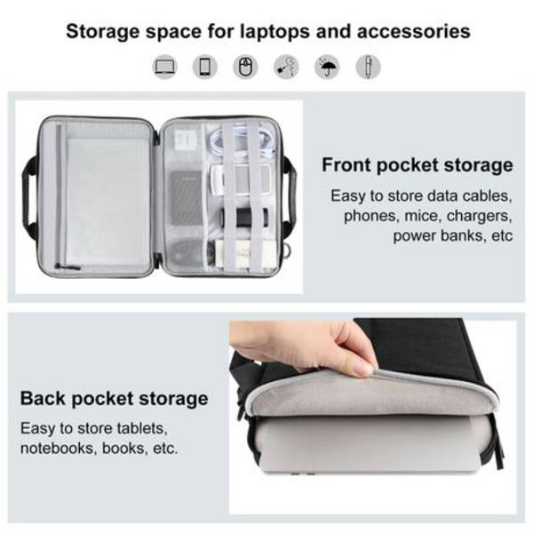 HAWEEL Compact Laptop Bag 14 inch
