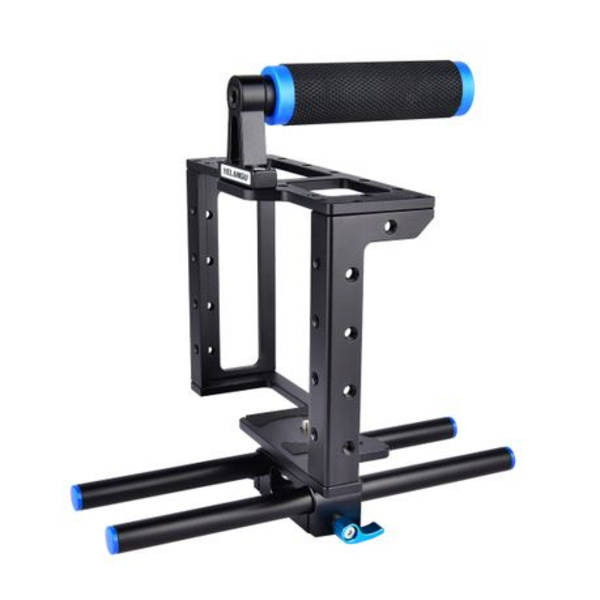 Yelangu Professional DSLR Camera Cage With Top Hand Grip