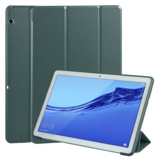 T4U PU Leather Tri Fold Flip Cover for Huawei MediaPad T5 10 inch