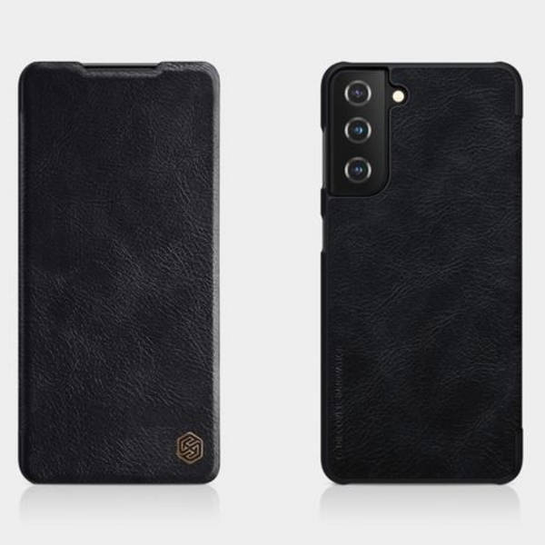 Nillkin Qin Series Leather Card Cover for Samsung S21 PLUS 6.7" (Black)