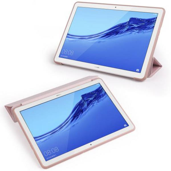 T4U PU Leather Tri Fold Flip Cover for Huawei MediaPad T5 10 inch