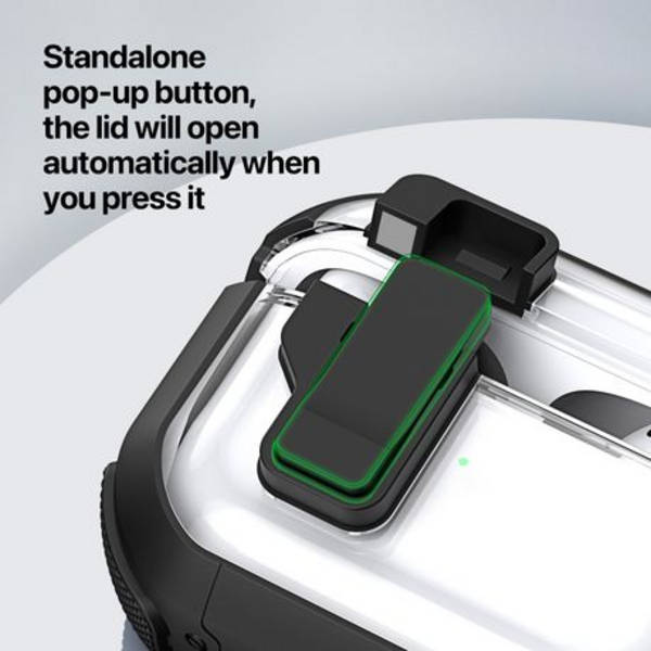 Dux Ducis TPU+PC Case &amp; Carabiner for Apple AirPods Pro 2 (PECN Series)