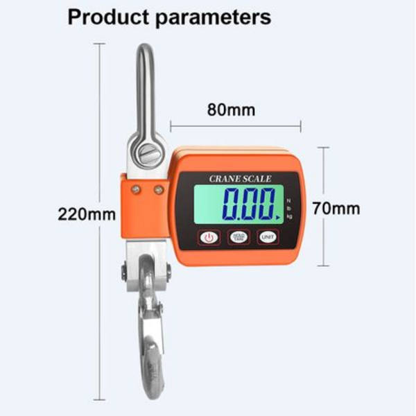 500kg Heavy Duty Digital Crane Scale