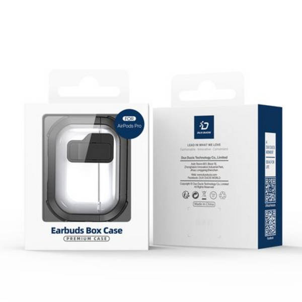 Dux Ducis TPU+PC Case &amp; Carabiner for Apple AirPods Pro 2 (PECN Series)
