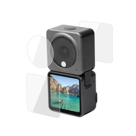 2x SunnyLife Tempered Protector for DJI Action 2 Dual-Screen Combo