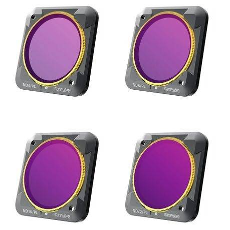4pc SunnyLife ND Filter Set for DJI Action 2
