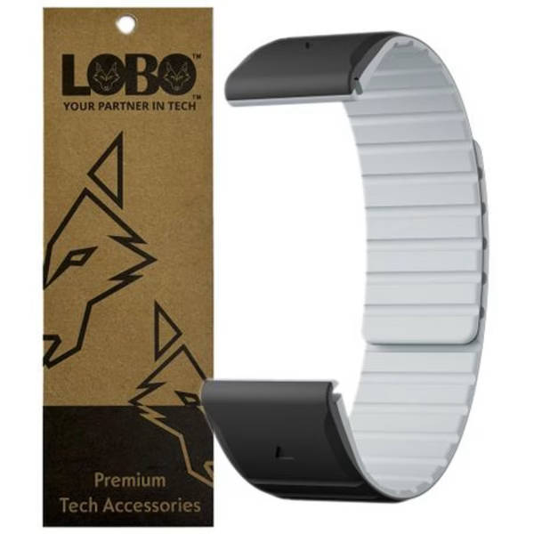 LOBO 22mm Magnetic QuickChange Strap Compatible with Garmin Fenix 5/6/7/8, 965 &amp; More