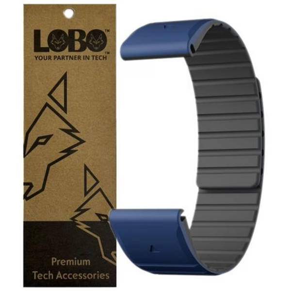 LOBO 22mm Magnetic QuickChange Strap Compatible with Garmin Fenix 5/6/7/8, 965 &amp; More