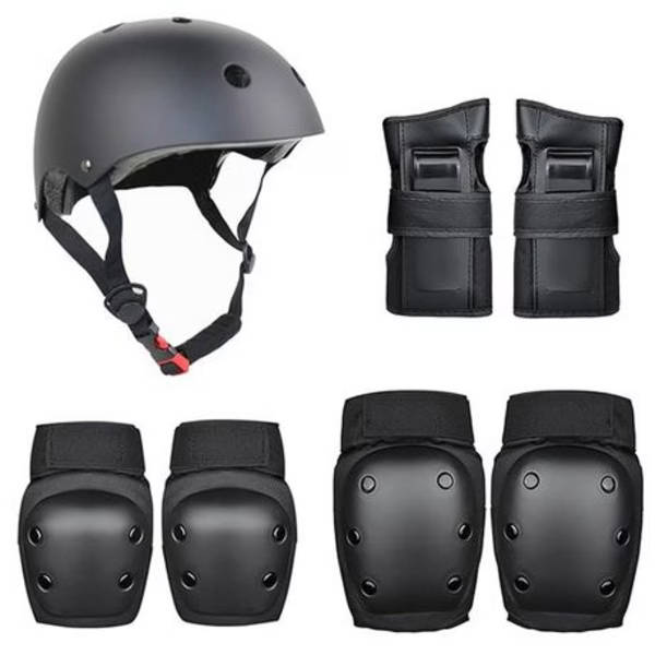 Helmet and Pad Set for Skateboading, Rollerblading/BMX etc