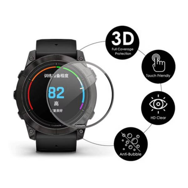 2x ENKAY Screen Protectors with 3D Edge for Garmin Epix Pro Gen 2 42mm