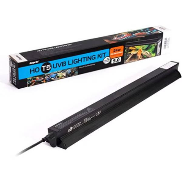 Giangarden High Output 24W T5 10.0 UVB Reptile Lighting Kit