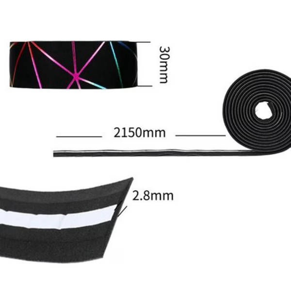 West Biking Handlebar Tape with Bar End Plugs