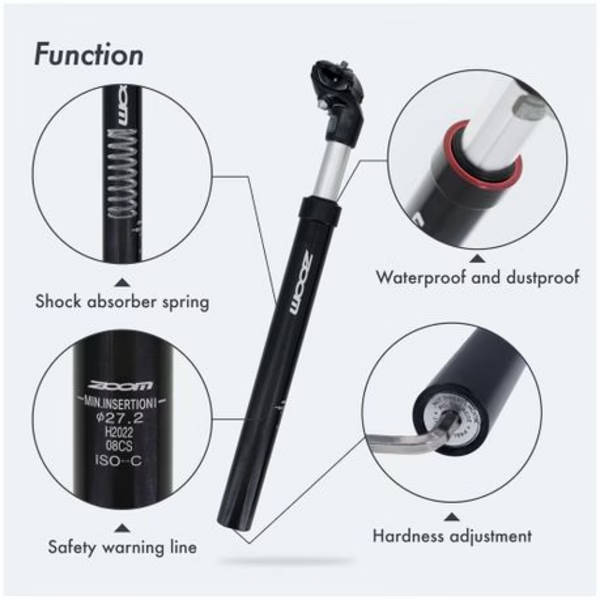 Zoom Suspension Seatpost (31.6mm)