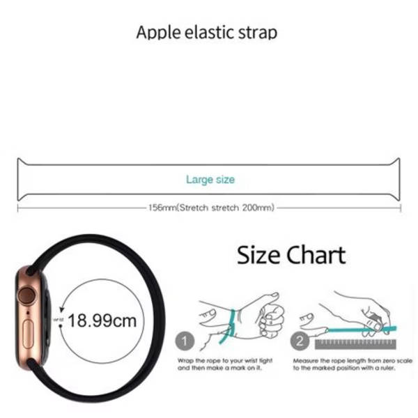5by5 Solo Loop Strap / Band for Apple Watch 42/44mm (Large)