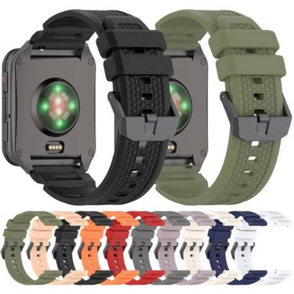 LOBO 24mm FastFit Strap Compatible With Garmin Venu X1 - Red