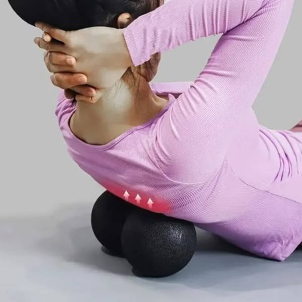 5by5 Massage &amp; Recovery Ball Set - Peanut Roller (16cm) + Single Ball (8cm)