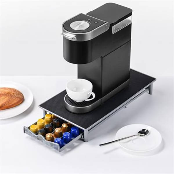 Coffee Capsule Storage Drawer Holds 40 Nespresso Coffee Capsules